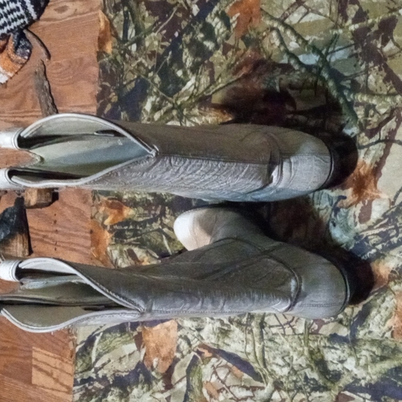 ALL AMERICAN MADE!!Kenny Rodgers Edition Men's size 9 100% Genuine Leather - Picture 4 of 6